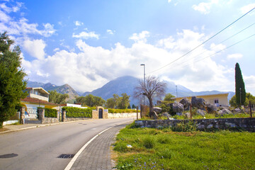  View of village in Montenegro