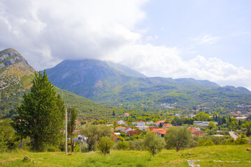 View of village of Montenegro