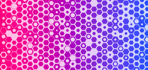 sfondo, esagoni, tecnologia, digitale, futuristica, mosaico	
