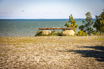view of the coast of sea, island of saaremaa, estonia, baltics, baltic countries, baltic sea, europe