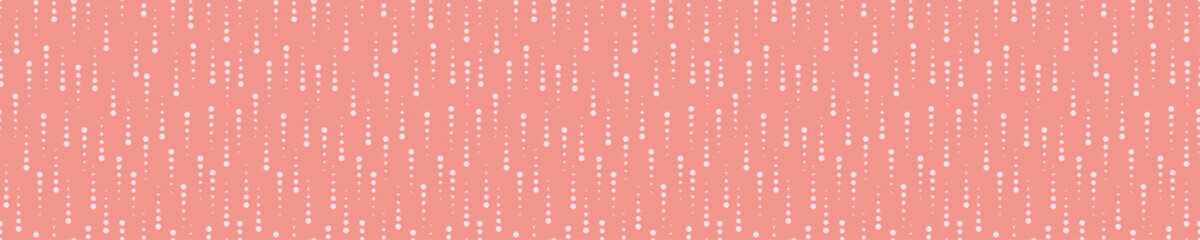 Naklejka na ściany i meble Seamless pattern with pink circles