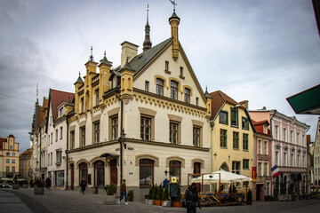 Fototapeta na wymiar old town of tallinn, estonia, baltics, baltic states, 