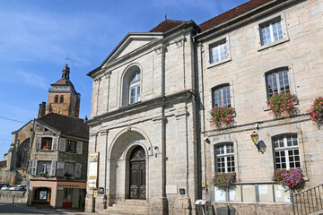 Obraz premium Street in Arbois, France