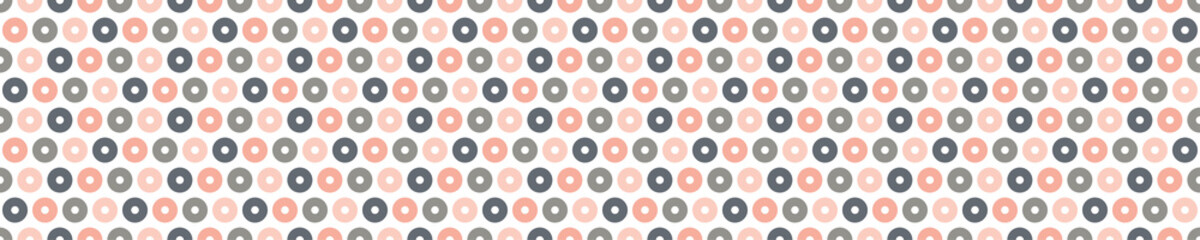 Seamless pattern with colorful circles