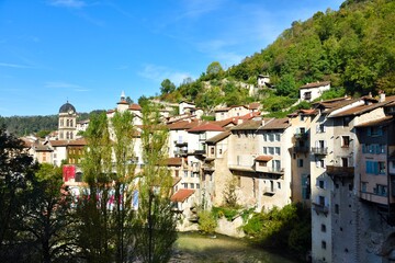 Obraz premium Pont-en-Royans (Isère)