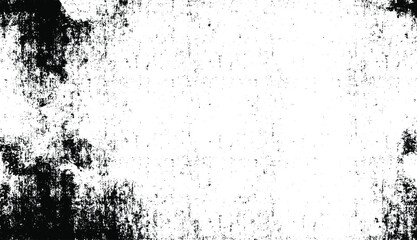 Fototapeta premium Scratched Grunge Urban Background Texture Vector. Dust Overlay Distress Grainy Grungy Effect. Distressed Backdrop Vector Illustration. Isolated Black on White Background. EPS 10.