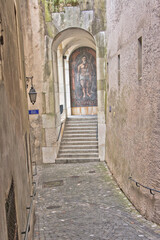 Geneva, Old city street view, Switzerland, Europe
