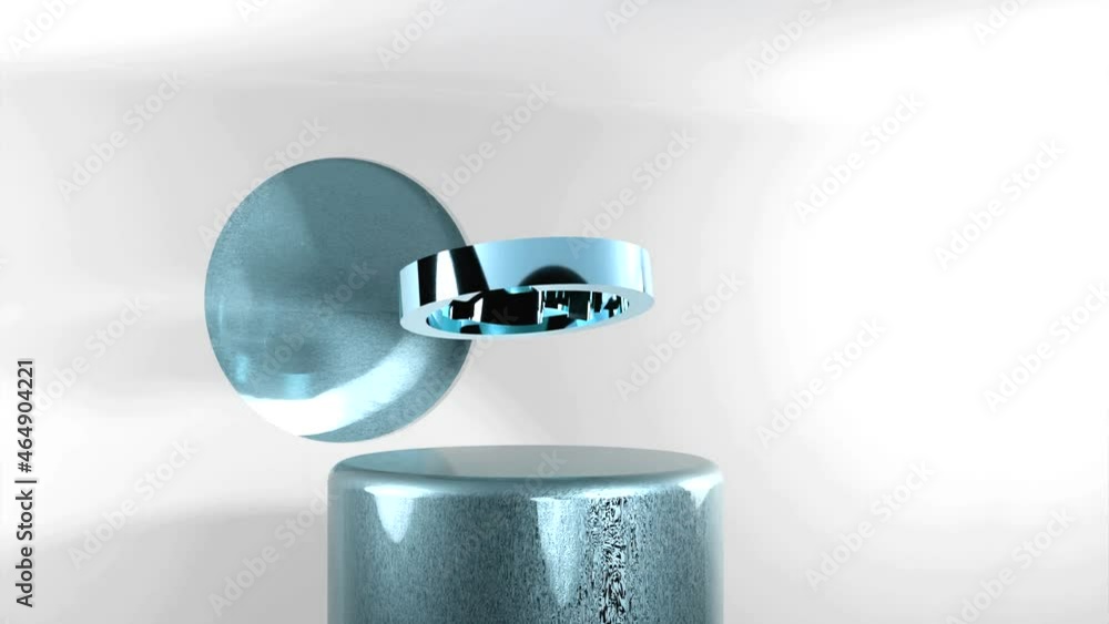 Poster animation of virtual dollar coin. design. 3d animation for game screensaver with dollar coin. virtua