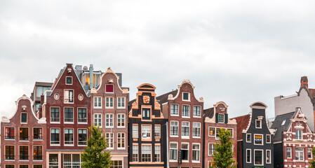 Street view and generic architecture in Amsterdam