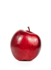 Obraz na płótnie Canvas Red apple isolated on white background