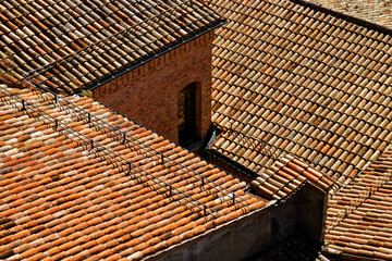 old roof tiles