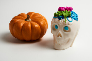 Calaverita de Azucar, traditional Mexican sweet to celebrate the Day of the Dead