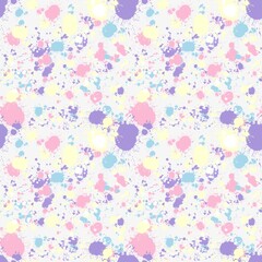 Colored pattern. Blots of paint. Background from blots and splashes of paints.