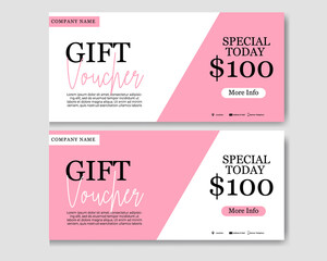 Discount voucher fast food template design.Discount voucher hamburger in template design.gift voucher template