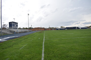 Sideline on a Football Field