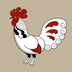 The fabulous rooster