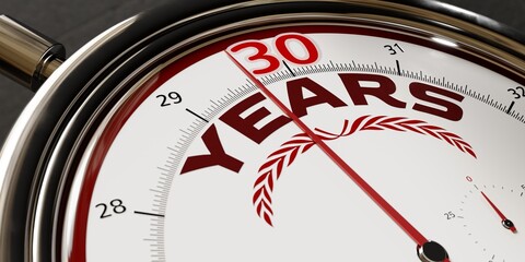 Thirty Years Stopwatch