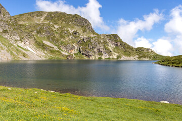 Landscape of The Seven Rila Lakes, Rila Mountain, Bulgaria