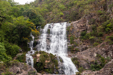 Obraz premium Cachoeira do Candaru em Cavalcante, Goias