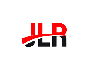JLR Letter Initial Logo Design Vector Illustration