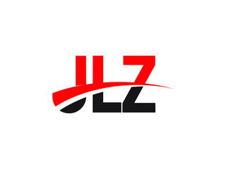JLZ Letter Initial Logo Design Vector Illustration