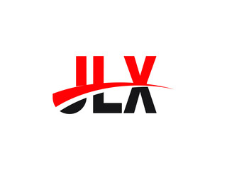 JLX Letter Initial Logo Design Vector Illustration