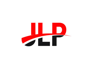 JLP Letter Initial Logo Design Vector Illustration