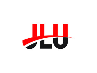 JLU Letter Initial Logo Design Vector Illustration