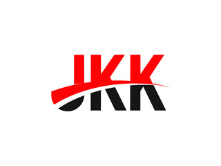 JKK Letter Initial Logo Design Vector Illustration