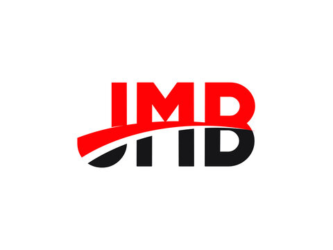 JMB Letter Initial Logo Design Vector Illustration