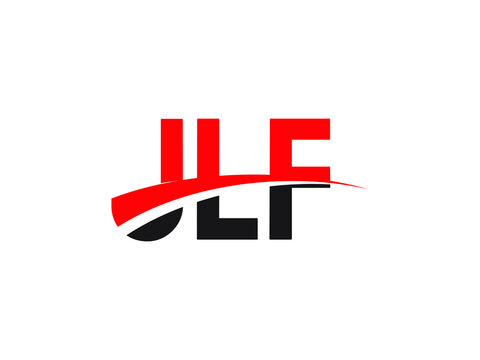 JLF Letter Initial Logo Design Vector Illustration