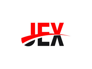 JEX Letter Initial Logo Design Vector Illustration