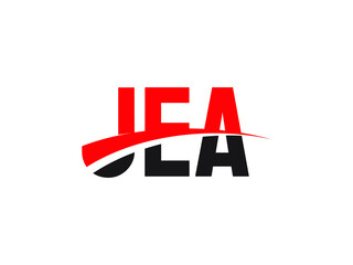JEA Letter Initial Logo Design Vector Illustration