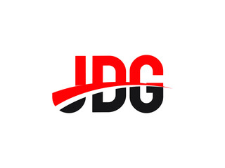 JDG Letter Initial Logo Design Vector Illustration