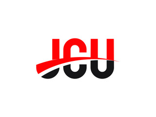 JCU Letter Initial Logo Design Vector Illustration