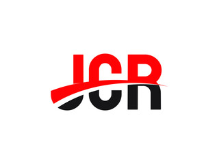 JCR Letter Initial Logo Design Vector Illustration