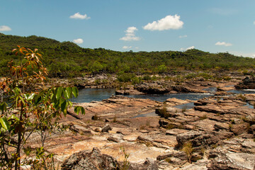 Vista a&eacute;rea da chapada do veadeiros