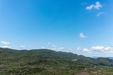 Vista aérea da chapada do veadeiros