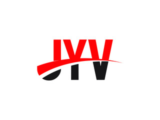 JYV Letter Initial Logo Design Vector Illustration