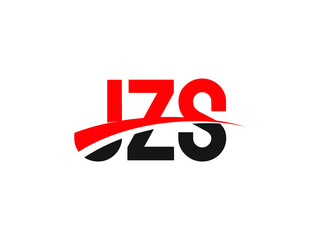 JZS Letter Initial Logo Design Vector Illustration