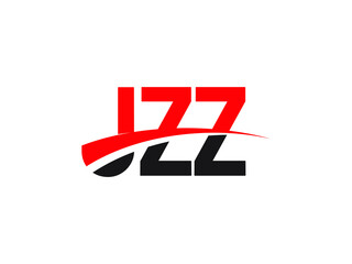 JZZ Letter Initial Logo Design Vector Illustration