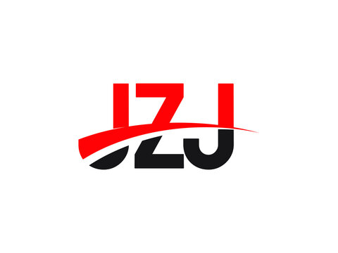 JZJ Letter Initial Logo Design Vector Illustration