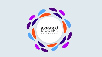 Luxury neon abstract vector background