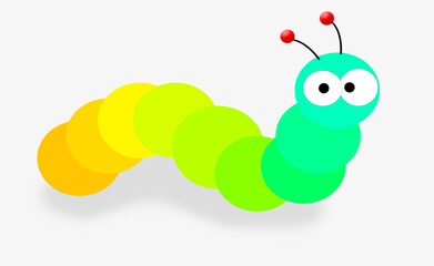 Colorful caterpillar 