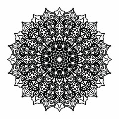 decorative concept abstract mandala illustration.