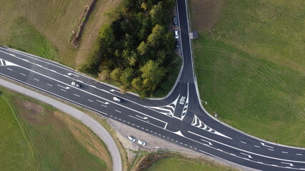 incrocio strada scuola guida 