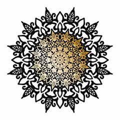 decorative concept abstract mandala illustration.