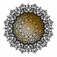 decorative concept abstract mandala illustration.