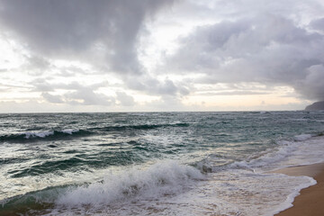 ocean and shoreline