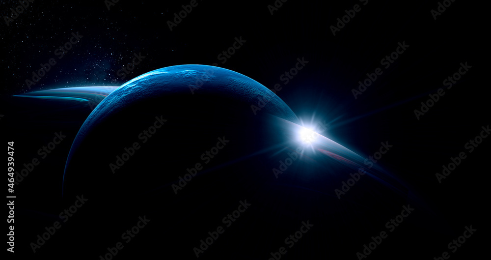 Aufkleber image of outer space. . mixed media